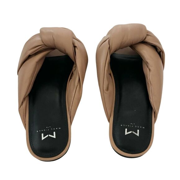 Marc Fisher Ogalia Slide Sandal 10 Tan NEW - Picture 5 of 9